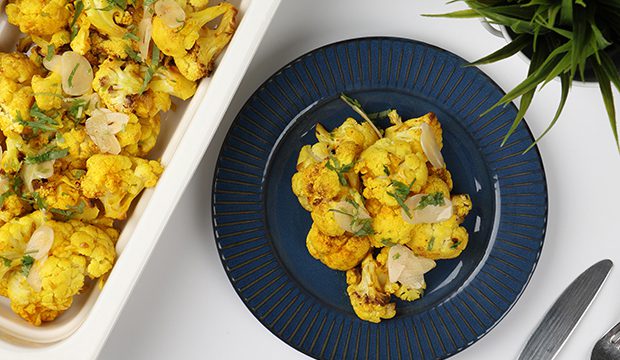 Roasted Turmeric Cauliflower